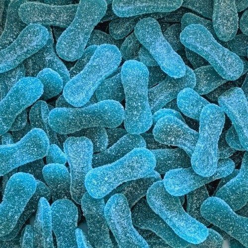 LANGUES BLEUES ACIDULÉES FRAMBOISE (100G)